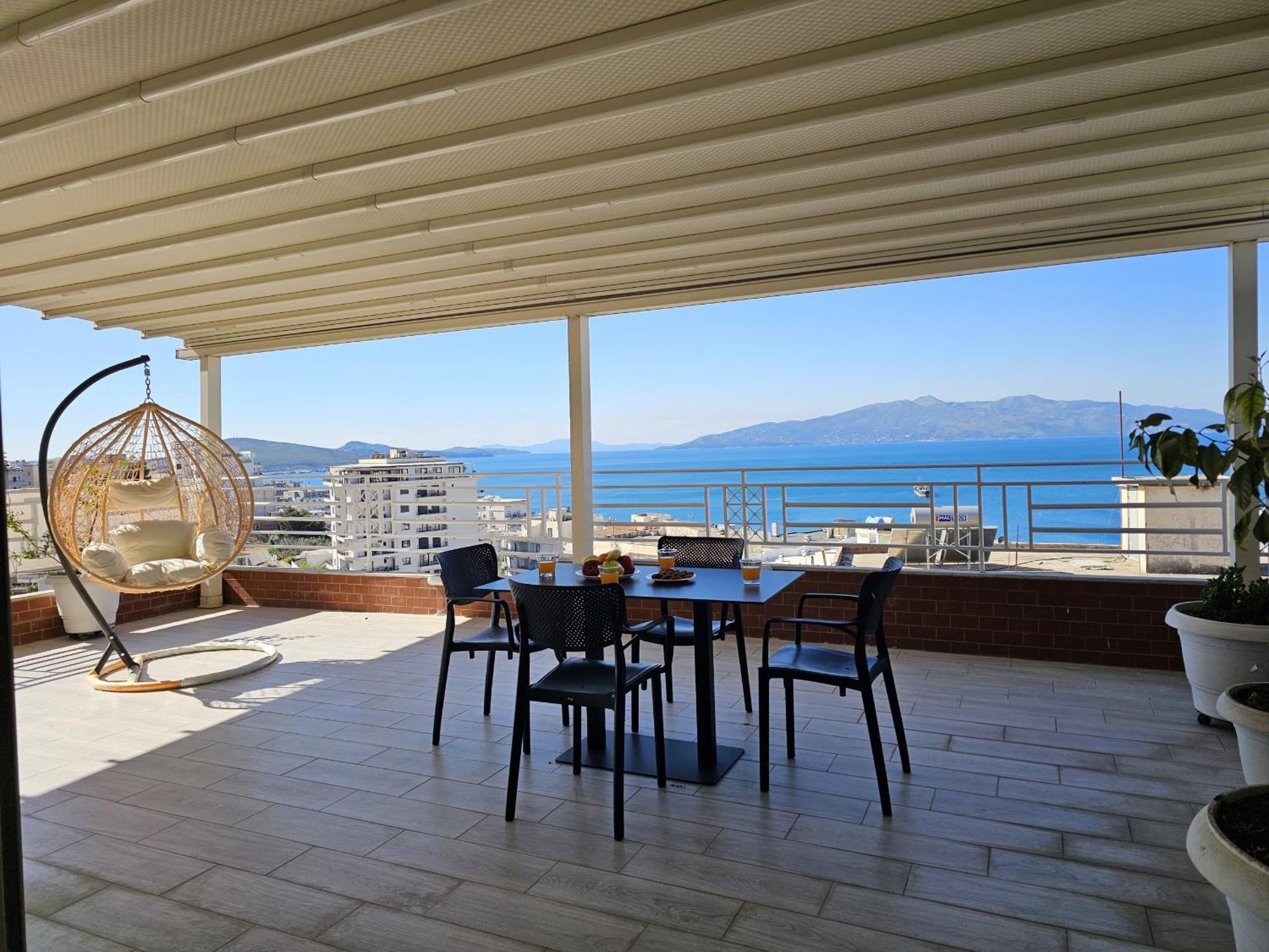 Deep Blue Rooftop - 111 Sarandë Esterno foto