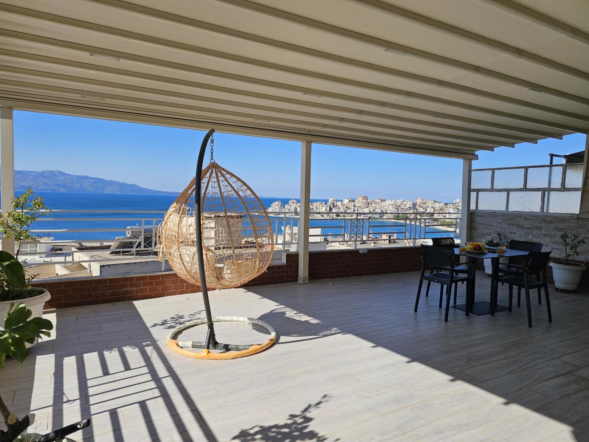 Deep Blue Rooftop - 111 Sarandë Esterno foto
